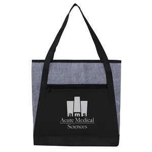 Good Value™ Heathered RPET Non-Woven Tote