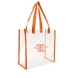 Good Value™ Clear Game Tote | https://www.bestnamebadges.com