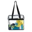 Good Value™ Clear Zippered Tote | https://www.bestnamebadges.com