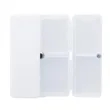 Good Value™ Magnetic Dual-Open Pill Box | https://www.bestnamebadges.com