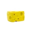 Pencil-Top Eraser Cheese Wedge | https://www.bestnamebadges.com