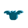 Pencil-Top Eraser Bat | https://www.bestnamebadges.com