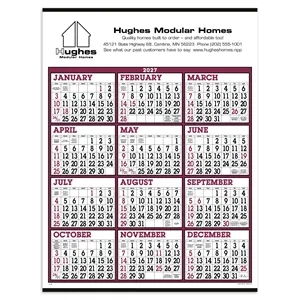 Triumph® Calendars Big Numbers Span-A-Year Calendar