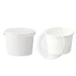 4Oz Full Color Disposable Small Paper Bowls Ice Cream Cup | https://www.bestnamebadges.com