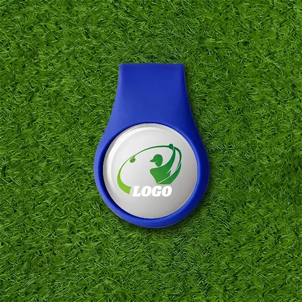 Custom Golf Silicone Hat Clip with Ball Marker
