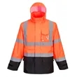 PORTWEST® Lightweight Hi-Vis Contrast Rain Traffic Jacket | https://www.bestnamebadges.com