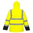 PORTWEST® Lightweight Hi-Vis Contrast Rain Traffic Jacket | https://www.bestnamebadges.com
