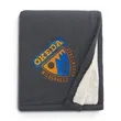 Fleece-Sherpa Blanket | https://www.bestnamebadges.com