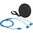 ZipSound USB-C Wired Earbuds with Microphone | https://www.bestnamebadges.com