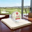 Golf Ball VividPrint™ Paperweight | https://www.bestnamebadges.com