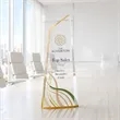 Hudson VividPrint™ Award - Gold | https://www.bestnamebadges.com