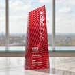 Hallandale VividPrint™ Award - Red | https://www.bestnamebadges.com