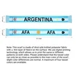 Personalized Short Pile Polyester Fan Scarf W/ Digital Print | https://www.bestnamebadges.com