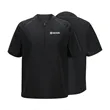 Men's Athletic Half Zip Short Sleeve Training Cage Jacket | https://www.bestnamebadges.com
