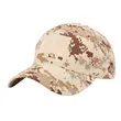 Camouflage Baseball Cap With Removable Badge Patch | https://www.bestnamebadges.com