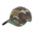 Camouflage Baseball Cap With Removable Badge Patch | https://www.bestnamebadges.com