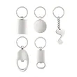 Die Struck Custom Shape Zinc Alloy Keychain | https://www.bestnamebadges.com