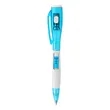 2 In 1 Plastic Click Ballpoint Pen With LED Light | https://www.bestnamebadges.com