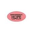 Oval Leatherette Badge w/ Magnet | https://www.bestnamebadges.com