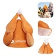 Thanksgiving Plush Roasted Turkey Hat | https://www.bestnamebadges.com