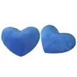 Heart Shaped Decorative Plush Throw Pillows | https://www.bestnamebadges.com