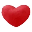 Heart Shaped Decorative Plush Throw Pillows | https://www.bestnamebadges.com