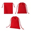 Small Velvet Drawstring Bag Jewelry Gift Pouch | https://www.bestnamebadges.com