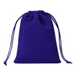 Small Velvet Drawstring Bag Jewelry Gift Pouch | https://www.bestnamebadges.com