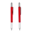 6 In 1 Metal Multitool Pen W/ Stylus Ruler Level Screwdriver | https://www.bestnamebadges.com