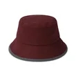 Brushed Cotton Bucket Hat With Bound Brim Design | https://www.bestnamebadges.com