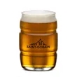 Barrel Beer Glass - Imprinted | https://www.bestnamebadges.com