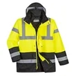 PORTWEST® Insulated Waterproof Hi-Vis Winter Traffic Jacket | https://www.bestnamebadges.com