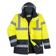 PORTWEST® Insulated Waterproof Hi-Vis Winter Traffic Jacket | https://www.bestnamebadges.com