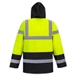 PORTWEST® Insulated Waterproof Hi-Vis Winter Traffic Jacket | https://www.bestnamebadges.com