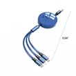 Portable 3-In-1 Retractable Flexible Fast-Charging Cable | https://www.bestnamebadges.com