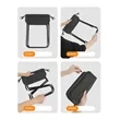 Portable Foldable Mini Camping Stool With Crossbody Strap | https://www.bestnamebadges.com