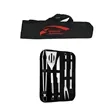 Stainless Steel Camping Bbq Tool Set With Storage Bag | https://www.bestnamebadges.com