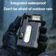 Rechargeable High-Brightness Mini Flashlight With Keychain | https://www.bestnamebadges.com