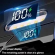 Rechargeable High-Brightness Mini Flashlight With Keychain | https://www.bestnamebadges.com