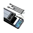 10000mah Portable Solar Power Bank With Built-In Cables | https://www.bestnamebadges.com