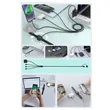 Portable "4-In-2" Fast Charging Cable For Multiple Devices | https://www.bestnamebadges.com