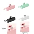 5000mah Mini Capsule Power Bank With Built-In Phone Stand | https://www.bestnamebadges.com