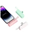 5000mah Mini Capsule Power Bank With Built-In Phone Stand | https://www.bestnamebadges.com