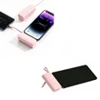 5000mah Mini Capsule Power Bank With Built-In Phone Stand | https://www.bestnamebadges.com