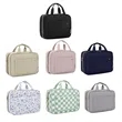 Large-Capacity Hanging Travel Makeup Organizer With Hook | https://www.bestnamebadges.com