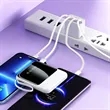 5000mah Mini Fast-Charging Power Bank With Battery Display | https://www.bestnamebadges.com