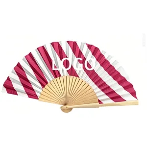 foldable wooden hand fan