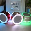 Loud Portable Mini Wireless Bluetooth Speaker W/ LED Lights | https://www.bestnamebadges.com