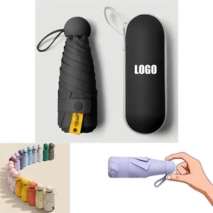 Travel Essentials Mini Umbrella for Purse With Case