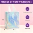Holographic Reusable Gift Bags with Handles | https://www.bestnamebadges.com